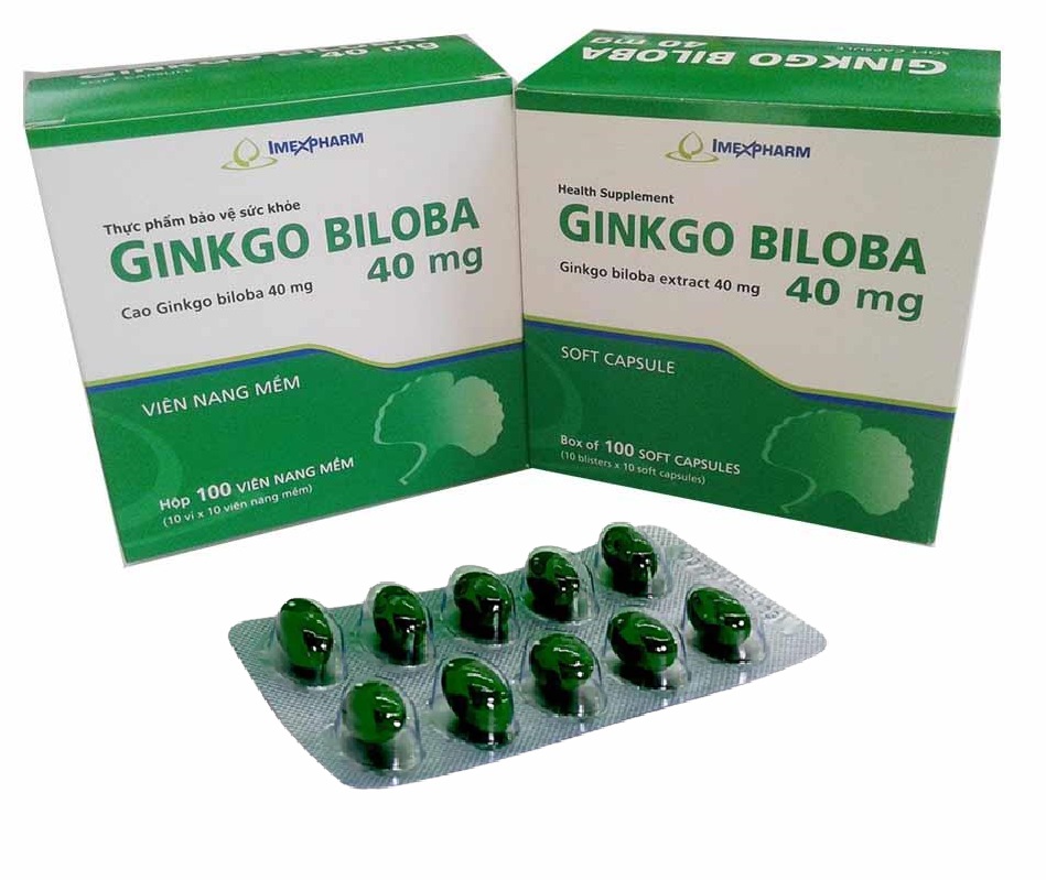 hoạt huyết dưỡng não Ginkgo Biloba