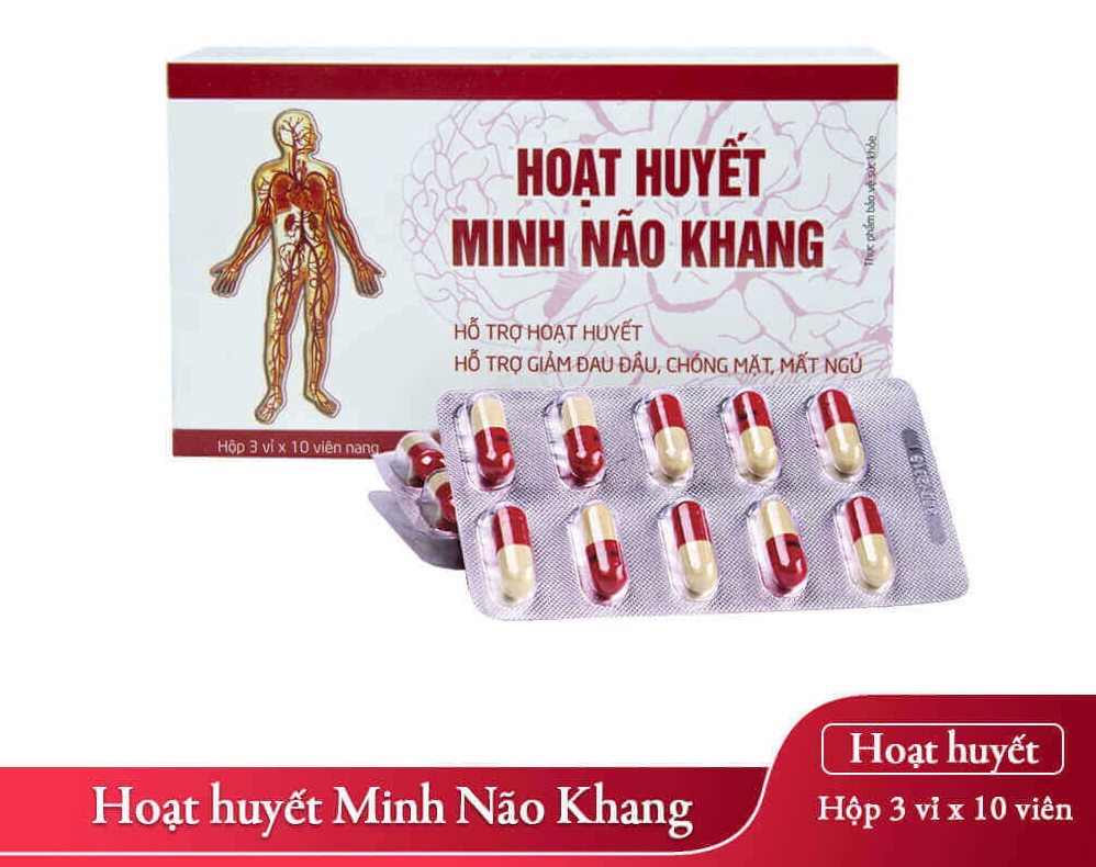 Sản phẩm hoạt huyết Minh Não Khang 