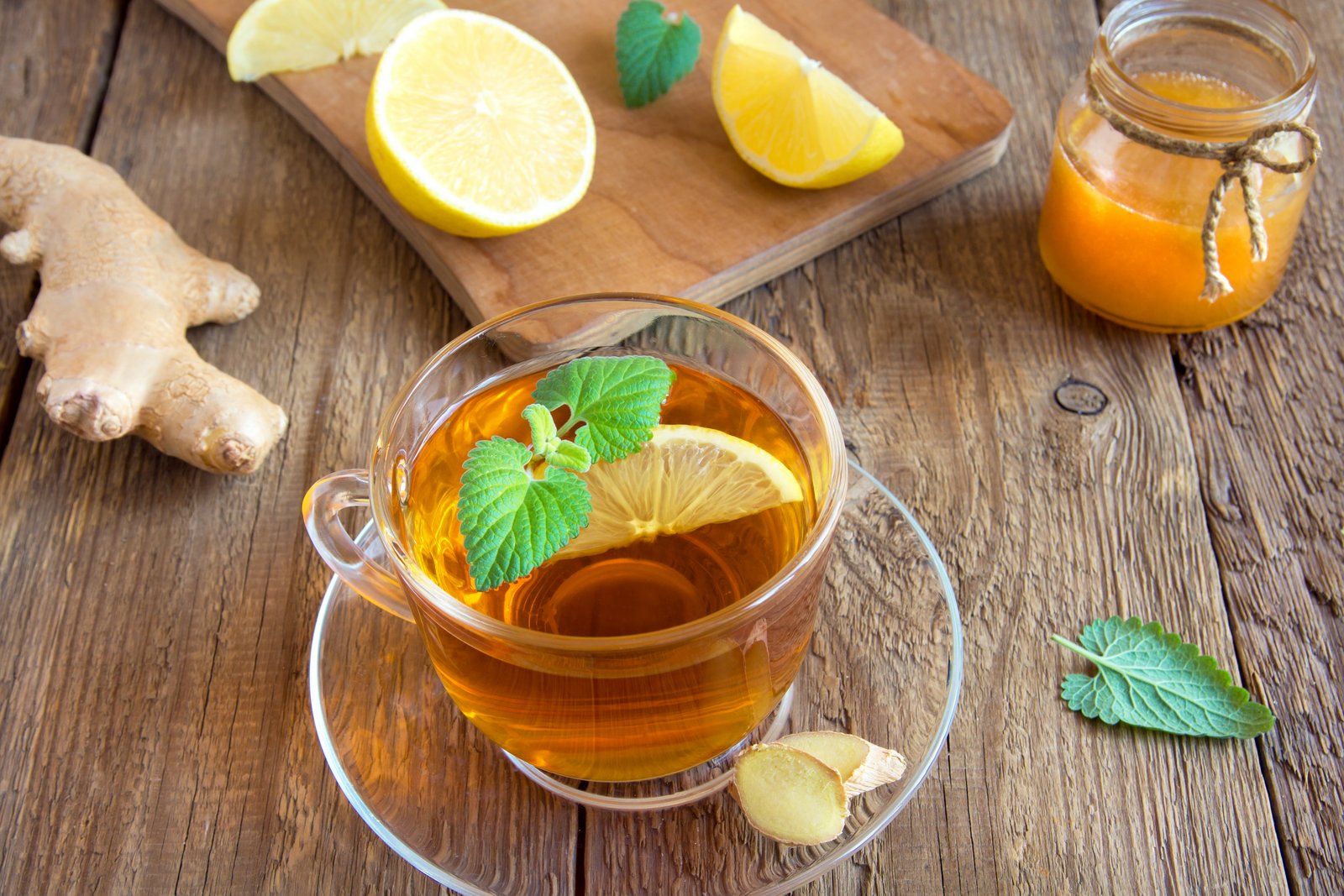 trà gừng uống mỗi ngày tốt cho sức khỏe phòng ngừa đau đầu chóng mặt
