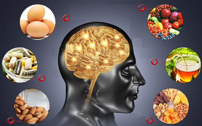 Bổ sung vào bữa ăn hằng ngày những chất dinh dưỡng tốt cho não bộ 