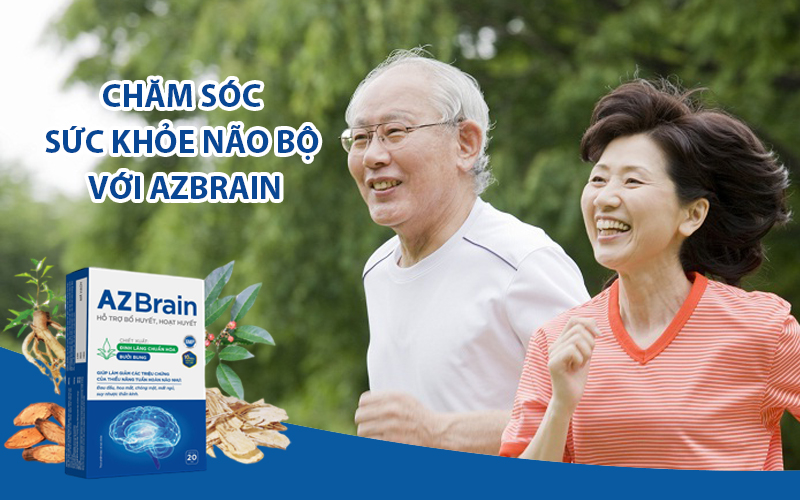 AZbrain giúp chăm sóc và tăng sức khỏe não bộ 